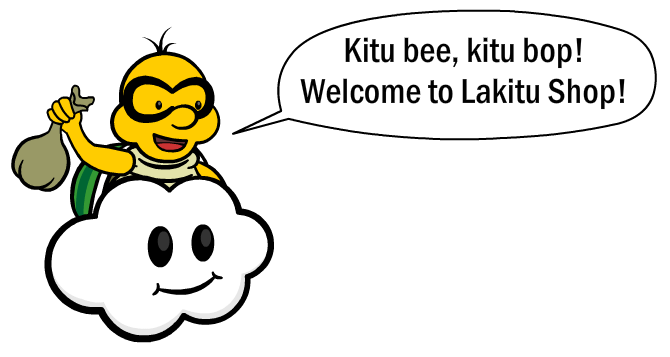Lakitu bee, lakitu bop! Welcome to Lakitu Shop!